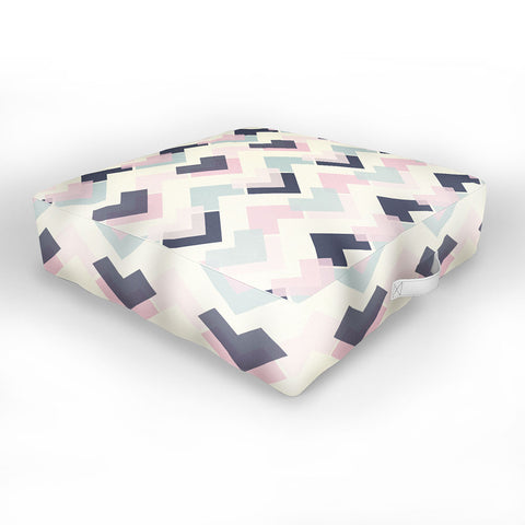 CraftBelly Bright Angles Outdoor Floor Cushion