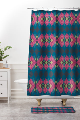 CraftBelly In a Mood Shower Curtain And Mat