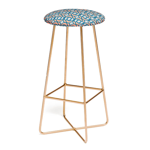 CraftBelly Mod Rose Garden Party Bar Stool
