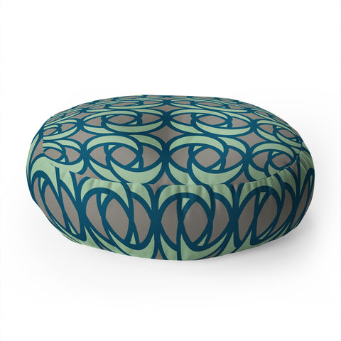 CraftBelly Mod Rose Rainforest Floor Pillow Round