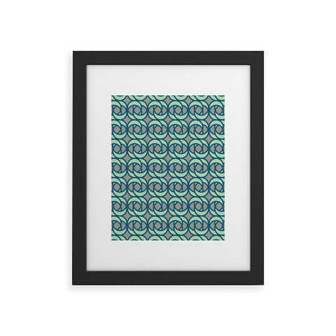 CraftBelly Mod Rose Rainforest Framed Art Print