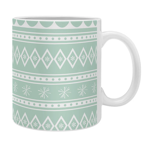 CraftBelly Retro Holiday Mint Coffee Mug