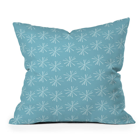 CraftBelly Snowflake Ice Throw Pillow