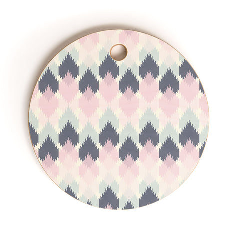 CraftBelly Spring Kilim Cutting Board Round