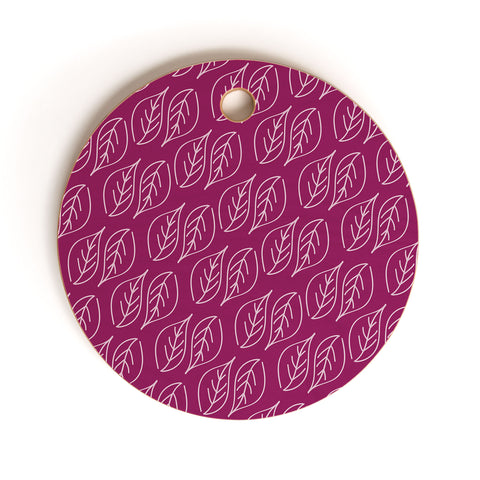 CraftBelly Topiary Pomegranate Cutting Board Round
