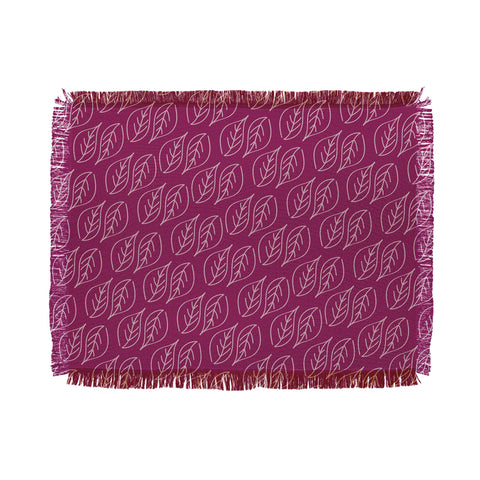 CraftBelly Topiary Pomegranate Throw Blanket
