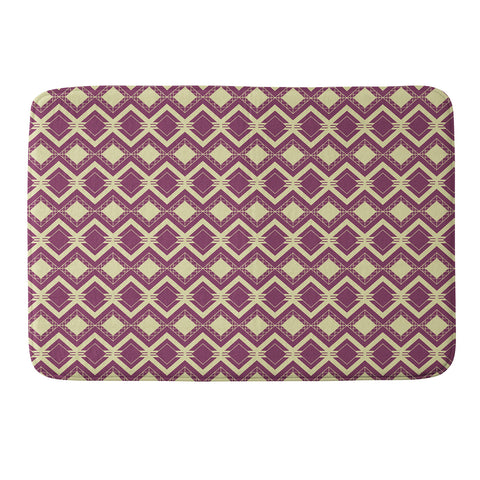 CraftBelly Tribal Merlot Memory Foam Bath Mat