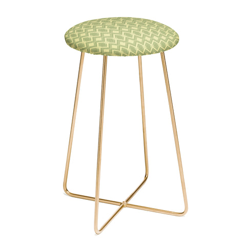 CraftBelly Tribal Olive Counter Stool