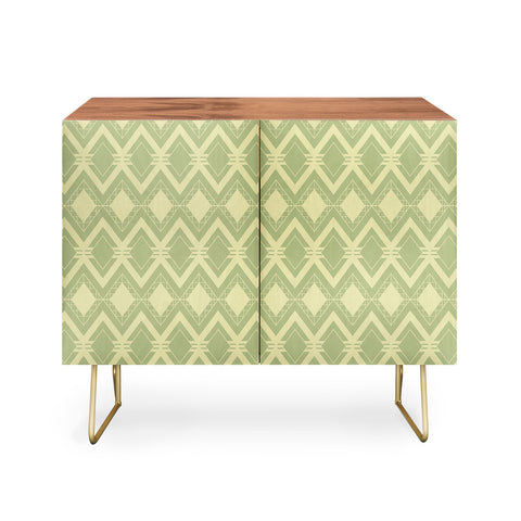 CraftBelly Tribal Olive Credenza