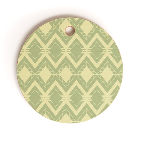 CraftBelly Tribal Olive Cutting Board Round