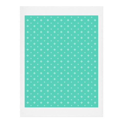 CraftBelly Twinkle Emerald Art Print