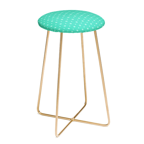 CraftBelly Twinkle Emerald Counter Stool