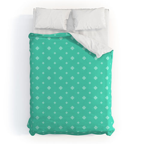 CraftBelly Twinkle Emerald Duvet Cover