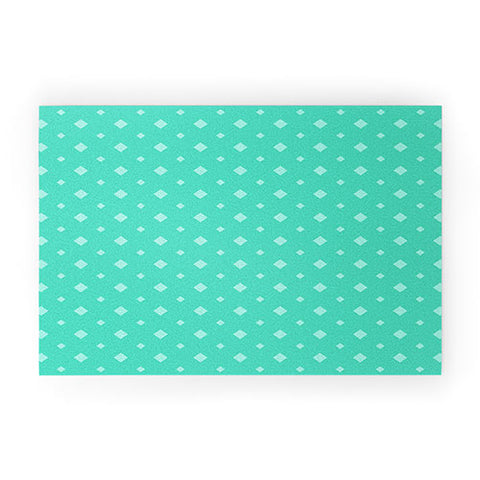 CraftBelly Twinkle Emerald Welcome Mat