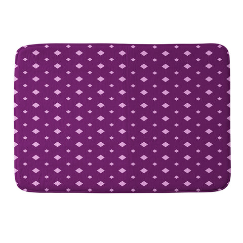 CraftBelly Twinkle Fuchsia Memory Foam Bath Mat