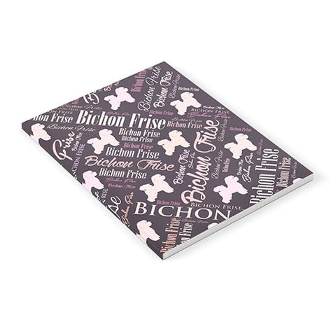 Creativemotions Bichon Frise Word Art Notebook