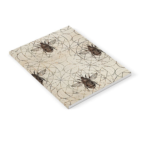 Creativemotions Bumble Bee on sacred geometry Notebook