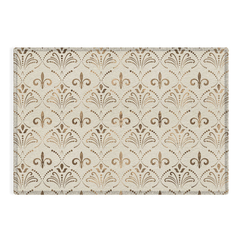 Creativemotions Elegant Fleurdelis pattern Outdoor Rug
