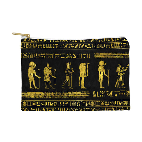 Creativemotions Golden Egyptian Gods and hiero Pouch