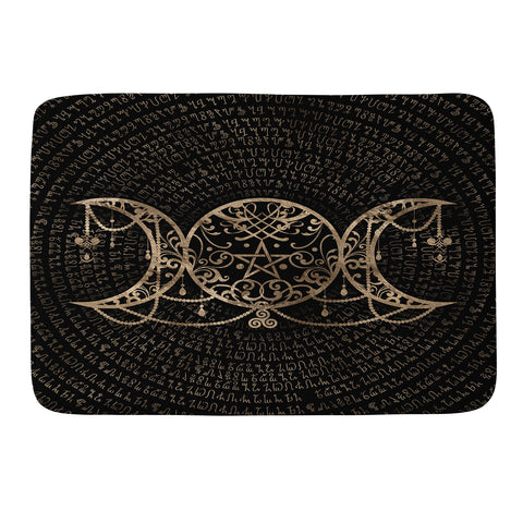 Creativemotions Triple Moon Triple Goddess Memory Foam Bath Mat