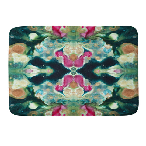 Crystal Schrader Botanical Jewels Memory Foam Bath Mat
