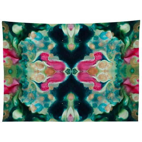 Crystal Schrader Botanical Jewels Tapestry