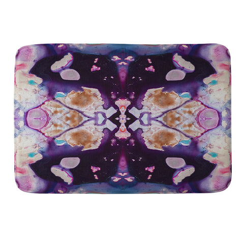 Crystal Schrader Carnaval Violet Memory Foam Bath Mat
