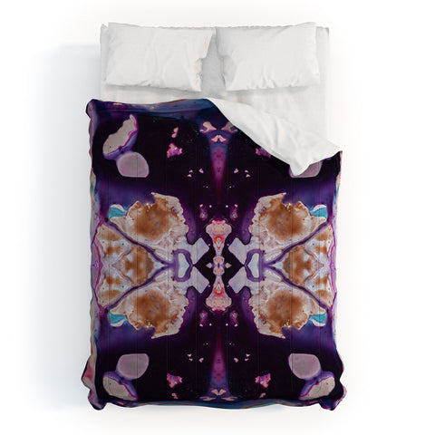 Crystal Schrader Carnaval Violet Comforter