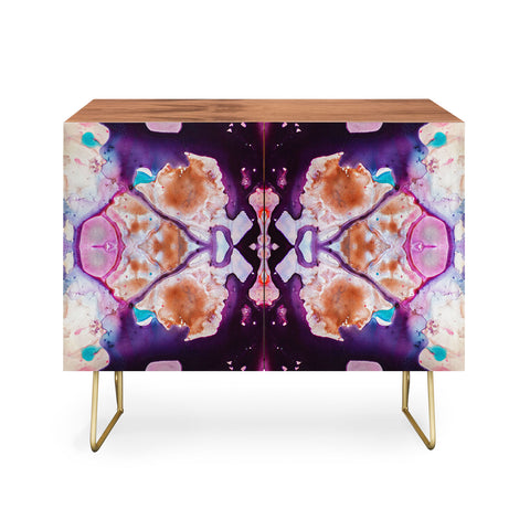Crystal Schrader Carnaval Violet Credenza