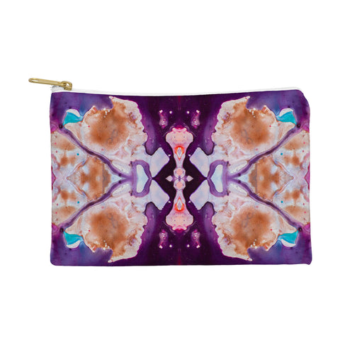 Crystal Schrader Carnaval Violet Pouch