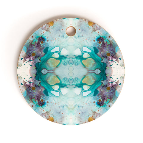 Crystal Schrader Cenote Cutting Board Round