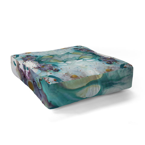 Crystal Schrader Cenote Floor Pillow Square