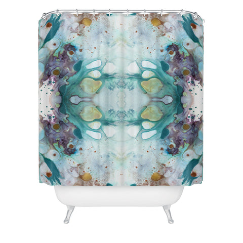 Crystal Schrader Cenote Shower Curtain