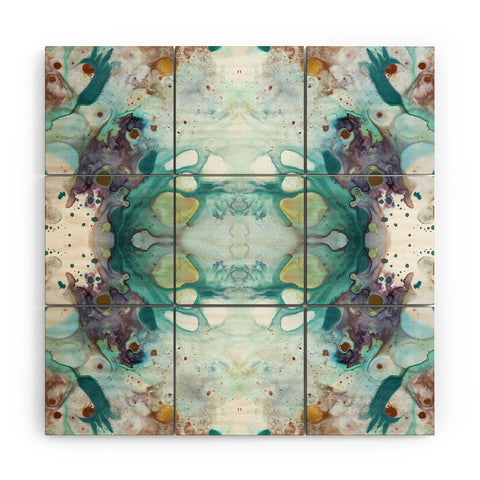 Crystal Schrader Cenote Wood Wall Mural