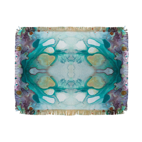 Crystal Schrader Cenote Throw Blanket