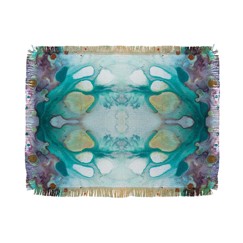 Crystal Schrader Cenote Throw Blanket