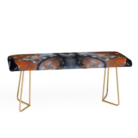 Crystal Schrader Copper and Steel Bench