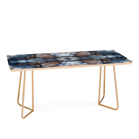 Crystal Schrader Copper and Steel Coffee Table