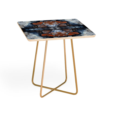 Crystal Schrader Copper and Steel Side Table
