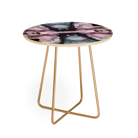Crystal Schrader Deus Ex Machina Round Side Table