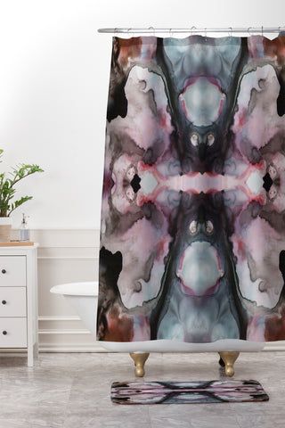 Crystal Schrader Deus Ex Machina Shower Curtain And Mat