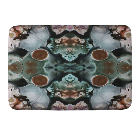 Crystal Schrader Emerald Wings Memory Foam Bath Mat