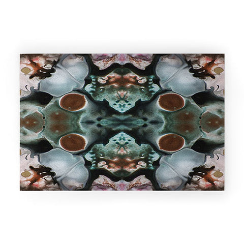 Crystal Schrader Emerald Wings Welcome Mat