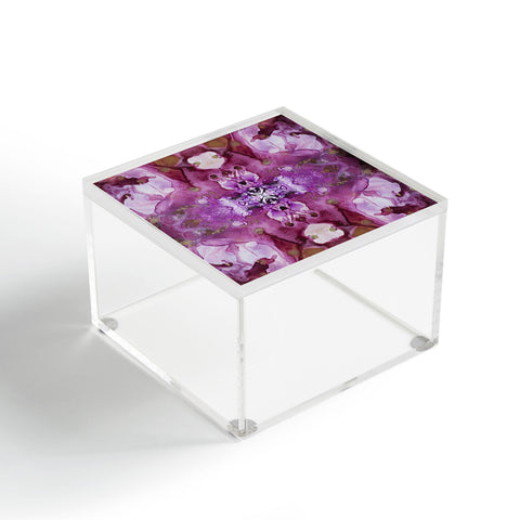 Crystal Schrader Infinity Orchid Acrylic Box