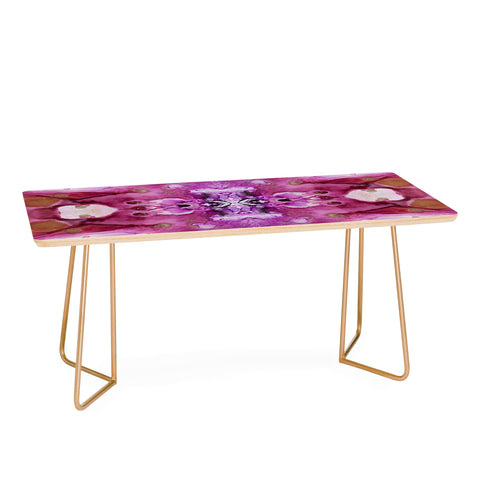 Crystal Schrader Infinity Orchid Coffee Table