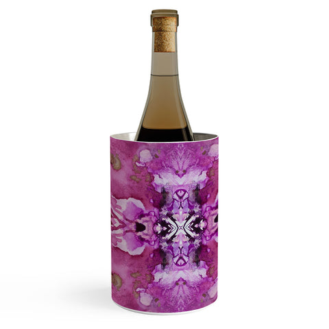 Crystal Schrader Infinity Orchid Wine Chiller