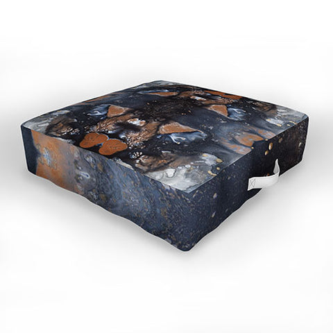 Crystal Schrader Iron Ore Outdoor Floor Cushion