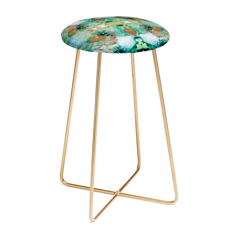 Crystal Schrader Mermaid Cove Counter Stool