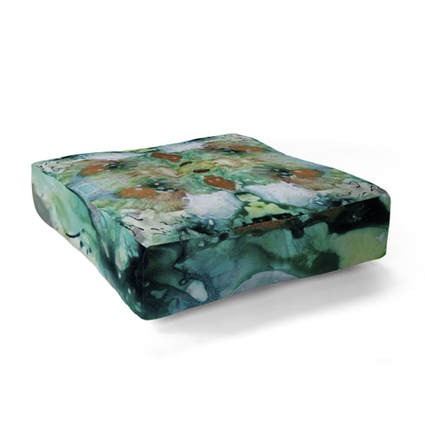 Crystal Schrader Mermaid Cove Floor Pillow Square
