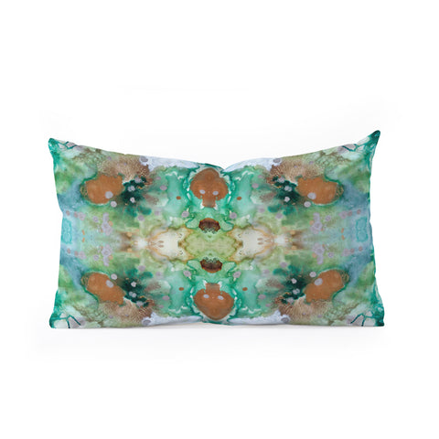 Crystal Schrader Mermaid Cove Oblong Throw Pillow